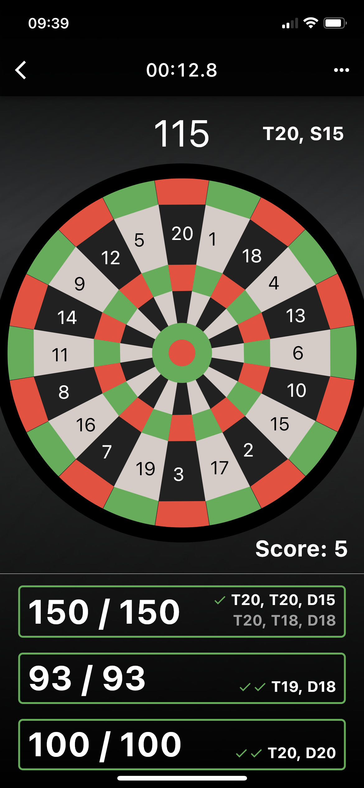 Dartel app screenshot 1